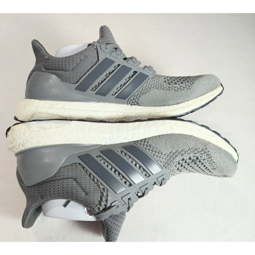 Adidas Ultraboost 1.0 DNA Men’s 11 Gray Running Shoes Boost Sneakers Athletic